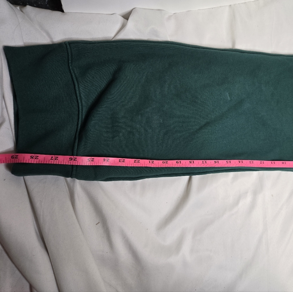 ADIDAS x Hello Kitty forest green embroidered jogger sweatpants unisex S - Picture 15 of 17
